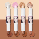 Multi-Purpose Telescopic Dual Ended Pen Design Contour Highlight Concealer Makeup Sticks Beauty Supplies