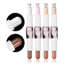 Multi-Purpose Telescopic Dual Ended Pen Design Contour Highlight Concealer Makeup Sticks Beauty Supplies