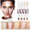 Multi-Purpose Telescopic Dual Ended Pen Design Contour Highlight Concealer Makeup Sticks Beauty Supplies
