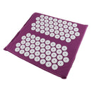 Self Acupressure Foot Sole Mat Washable Feet Soreness Shiatsu Reflexology Acupuncture Massage Pad Muscle Pain Stress Relief Purple