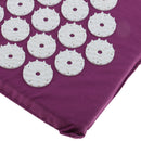 Self Acupressure Foot Sole Mat Washable Feet Soreness Shiatsu Reflexology Acupuncture Massage Pad Muscle Pain Stress Relief Purple