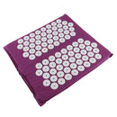 Self Acupressure Foot Sole Mat Washable Feet Soreness Shiatsu Reflexology Acupuncture Massage Pad Muscle Pain Stress Relief Purple