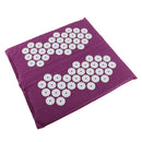 Spike Self Acupressure Shiatsu Foot Sole Mat Washable Reflexology Acupuncture Massage Pad for Plantar Feet Stress Muscle Pain Relief