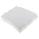 500 Pieces White Soft Face Cleansing Eyes Lip Cleaner Cotton Pads Nail Polish Remover Tattoo Pigment Wipe