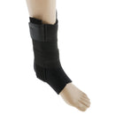Pair Of Neoprene Ankle Brace Support Protector Wrap Bandage Pain Stress Reliever Black M