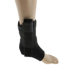 Pair Of Neoprene Ankle Brace Support Protector Wrap Bandage Pain Stress Reliever Black M