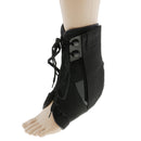 Black Adjustable Ankle Support Brace Sports Foot Stabilizer Protection S