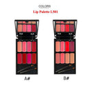 8 Shades/Set Creamy Smooth Portable Convenient Lip Lipstick Palette Beauty Supplies Makeup Tool