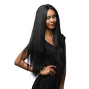 Black Fashion Women 28" Long Straight Synthetic Hair Wigs With Cap for Fashion Costume Party Cosplay Daily Wear