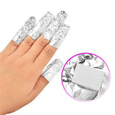 100 Pieces Nail Art Gel Polish Remover Pads Cotton Nail Tinfoil Eco-friendly Cleaner Tool