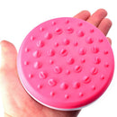 Handheld Multi-function Cellulite Full Body Massager Brush Glove Relaxing Bath Shower Scrubber Pink