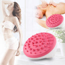 Handheld Multi-function Cellulite Full Body Massager Brush Glove Relaxing Bath Shower Scrubber Pink