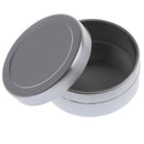 Lots of 10 Pieces 10g Empty Round Aluminum Tin Storage Jar Cosmetics Cream Containers with Screw Top Lids for Candles Balm Salves