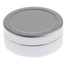 Lots of 10 Pieces 10g Empty Round Aluminum Tin Storage Jar Cosmetics Cream Containers with Screw Top Lids for Candles Balm Salves
