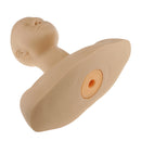 Soft Silicone Massage Makeup Practice Training Mannequin Head Shoulder Bone