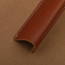 Brown Leather Salon Barber Men's Safety Straignt Razors Case Shaving Shaver Protective Pouch Bag