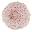 10pcs Women Fashion Waterproof Reusable Elastic Shower Caps Bathing Hair Washing Hats Bathroom Accessories