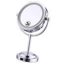 3x Magnifying Portable Lighted Free Standing Tabletop Bedroom Bethroom Shaving Makeup Mirror USB