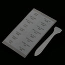 Lot of 6 Travel Empty Plastic Clear Spray Refillable Bottles for Cream Perfum Bottle Comeatic Powder Cases