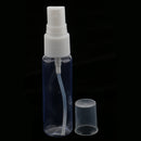 Lot of 6 Travel Empty Plastic Clear Spray Refillable Bottles for Cream Perfum Bottle Comeatic Powder Cases