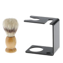 4 In 1 Men's Barber Shaving Travel Kit Straight Shave Brush Stand Bowl Shaving Soap Set