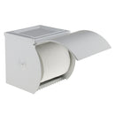 Aluminum Bathroom Wall Mounted Toilet Tissue Roll Paper Holder Case Box Organiser With Ashtray and Waterproof Cover