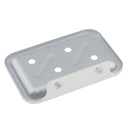 Wall Mount Aluminum Soap Holder Kitchen Sponge Storage Tray Bathroom Shower Bath Dish Organizer Rack