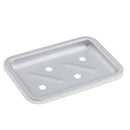 Wall Mount Aluminum Soap Holder Kitchen Sponge Storage Tray Bathroom Shower Bath Dish Organizer Rack