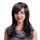Charming Natural Fluffy Black Long Curly Wig Full Hair Wigs Daily Cosplay for Women Ladies