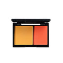 Compact Portable 2 Color Face Contouring Blush Palette Trip Party Office School Travel Accessory