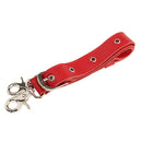 Professional Salon Barber Tools Genuine Real Leather Hair Cutting Scissors / Shears Cases / Holster / Bag / Pouch With Waist Shoulder Belt Red