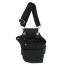 Pro Barber & Salon PU Leather Holster - Holder for Haircutting Scissors/Shears, Clippers, Styling Combs and other Salon Tools Case Black