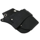 Pro Barber & Salon PU Leather Holster - Holder for Haircutting Scissors/Shears, Clippers, Styling Combs and other Salon Tools Case Black