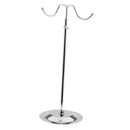 Adjustable Height Double Sides Handbag Display Stand Rack Bags Purse Heavy Duty Metal Shelf Hanger