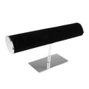Stainless Steel Watch Display Holder Store Watches Bracelet Jewelry Woman Accessories T Bar Showcase Stand