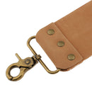 Professional Salon Barber Artificial Leather + Canvas Sharpener Strop Straight Sharpening Shave Belt Strap 2 Layers 34cm/13 inches