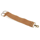 Professional Salon Barber Artificial Leather + Canvas Sharpener Strop Straight Sharpening Shave Belt Strap 2 Layers 34cm/13 inches