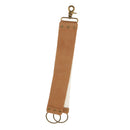 Professional Salon Barber Artificial Leather + Canvas Sharpener Strop Straight Sharpening Shave Belt Strap 2 Layers 34cm/13 inches