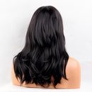 Natural Synthetic Hair Wig Long Curly Wavy Full Wigs Cosplay Black For Women