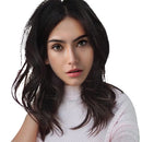 Natural Synthetic Hair Wig Long Curly Wavy Full Wigs Cosplay Black For Women