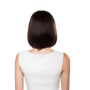 Natural Black Straight Bob 100% Human Hair Wigs With Cap For Women 14 Inch