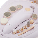 9 In 1 Electric Manicure Predicure Kit Nail File Drill Polisher & Dryer EU Plug