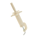 Adjustable Salon Cosmetology Mannequin Manikin Training Head Holder Mold Holding Desk Table Clamp Clamp Fasten Stand Tool White