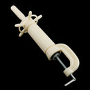 Adjustable Salon Cosmetology Mannequin Manikin Training Head Holder Mold Holding Desk Table Clamp Clamp Fasten Stand Tool White