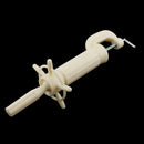 Adjustable Salon Cosmetology Mannequin Manikin Training Head Holder Mold Holding Desk Table Clamp Clamp Fasten Stand Tool White