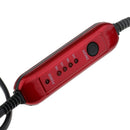 PRO Salon Home Use Hair Extension Sewing Fusion Glue Iron Connector Makeup Tool Red EU Plug