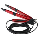 PRO Salon Home Use Hair Extension Sewing Fusion Glue Iron Connector Makeup Tool Red EU Plug