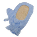 Natural Loofah Bath Shower Sponge Glove Brush Skin Spa Back Washing Exfoliator Pad Scrubber Blue