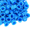 Plastic Disposable Tattoo Holder Cups Beauty Supplies Cosmetic Tool Black PACK OF 100PCS Blue