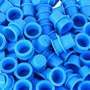 Plastic Disposable Tattoo Holder Cups Beauty Supplies Cosmetic Tool Black PACK OF 100PCS Blue